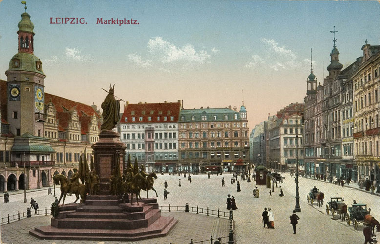 Heinz Peter Brogiato Leipzig Um 1900 1 Teil Die Innenstadt